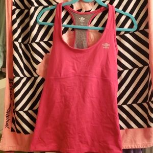 Hot pink 💗 Umbro tank top